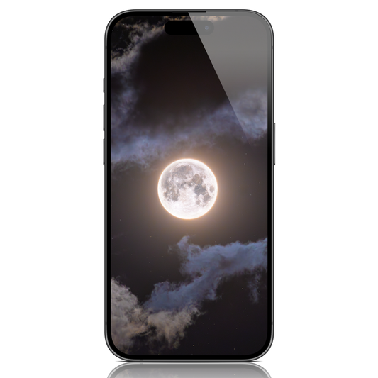 Eye of the Moon 2024 Mobile Wallpaper