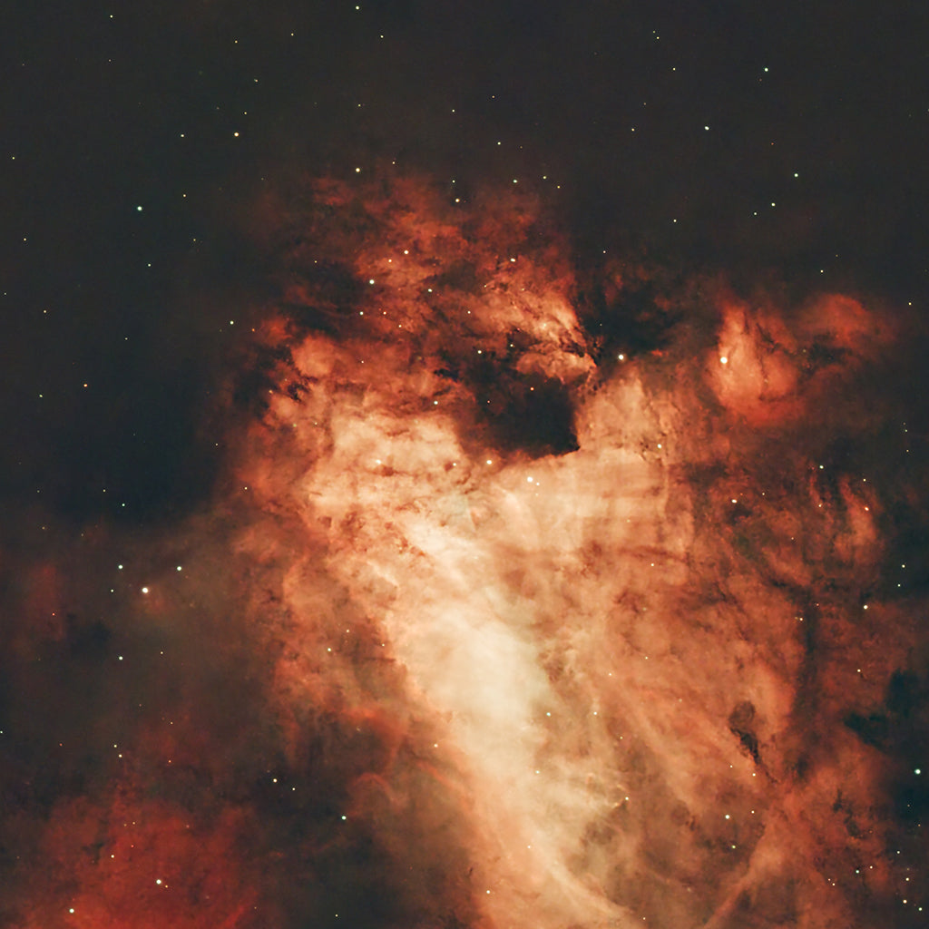 Omega Nebula (M17) July 4th 2024 Mobile Wallpaper