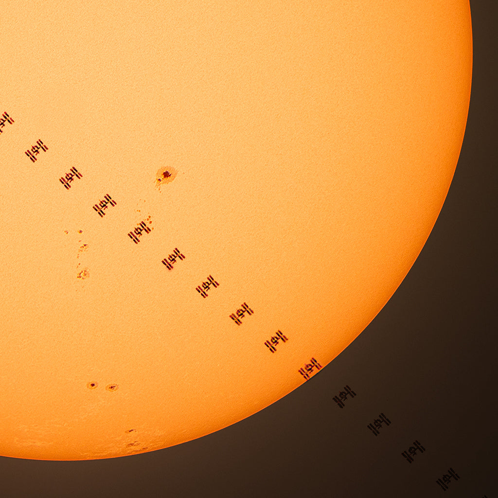 ISS Solar Transit (June 23rd 2024) Wallpaper Bundle