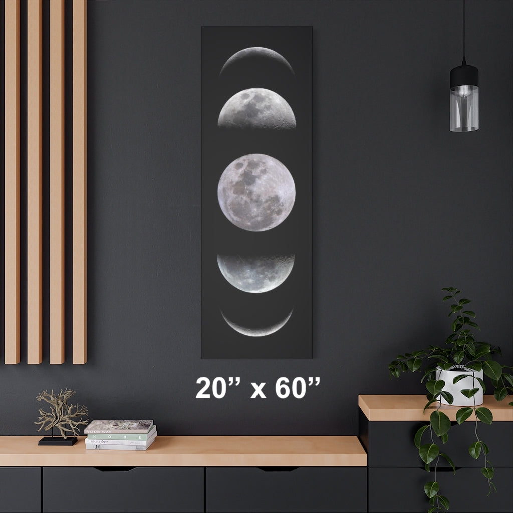 Moon Phases Classic Canvas