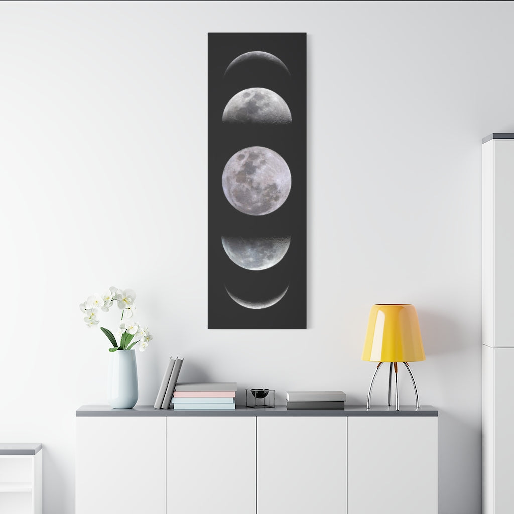 Moon Phases Classic Canvas