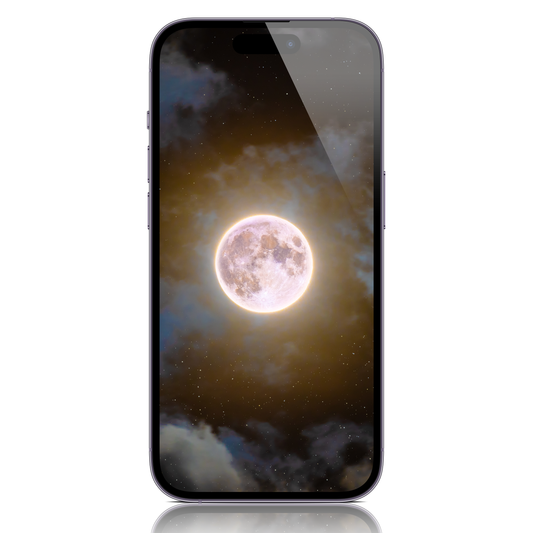 Full Pink Moon of 2021 Mobile Wallpaper