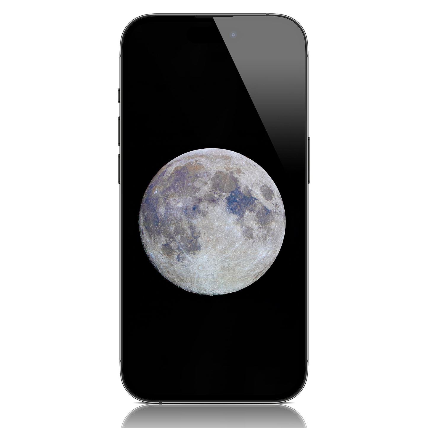 The Crisp Full Moon Mobile Wallpaper