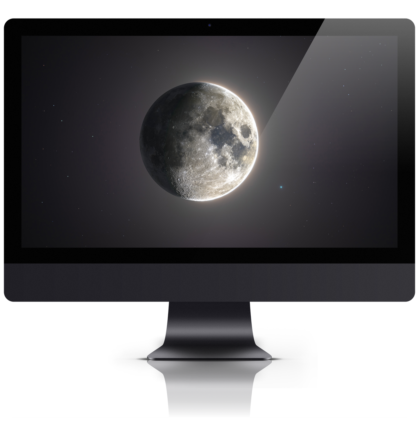 Moon Meets Uranus (Capture of January 1st 2023) PC Wallpaper