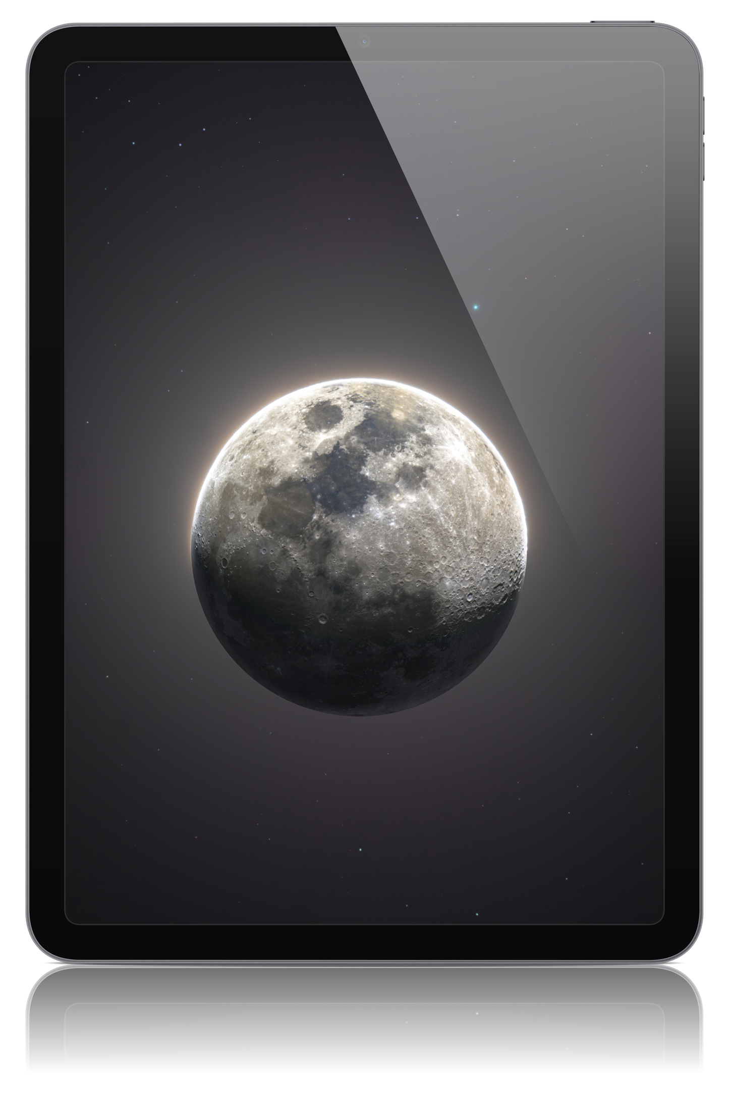 Moon Meets Uranus (Capture of January 1st 2023) Wallpaper Bundle