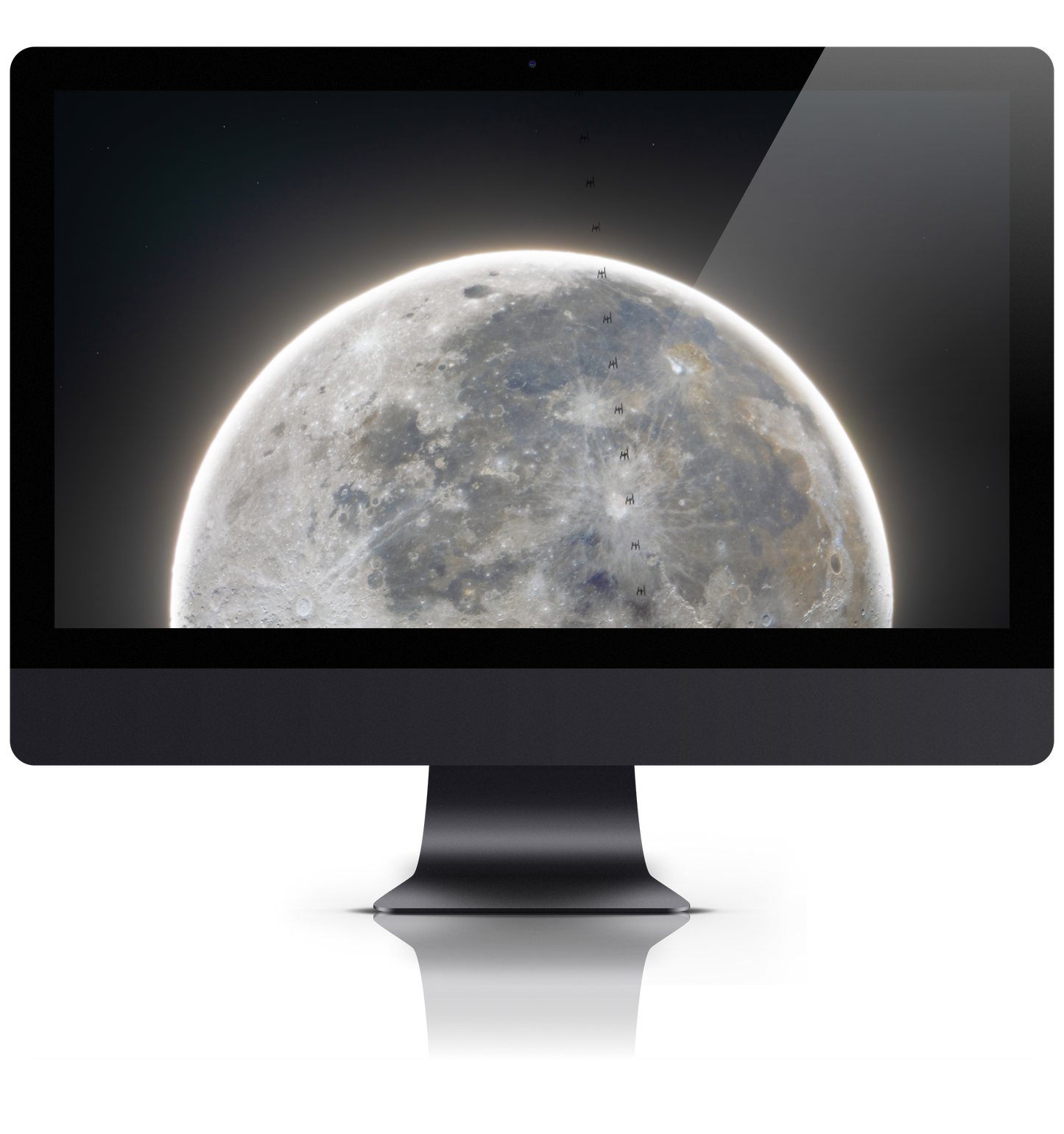 Tiangong Lunar Transit (January 11th 2023) PC Wallpaper