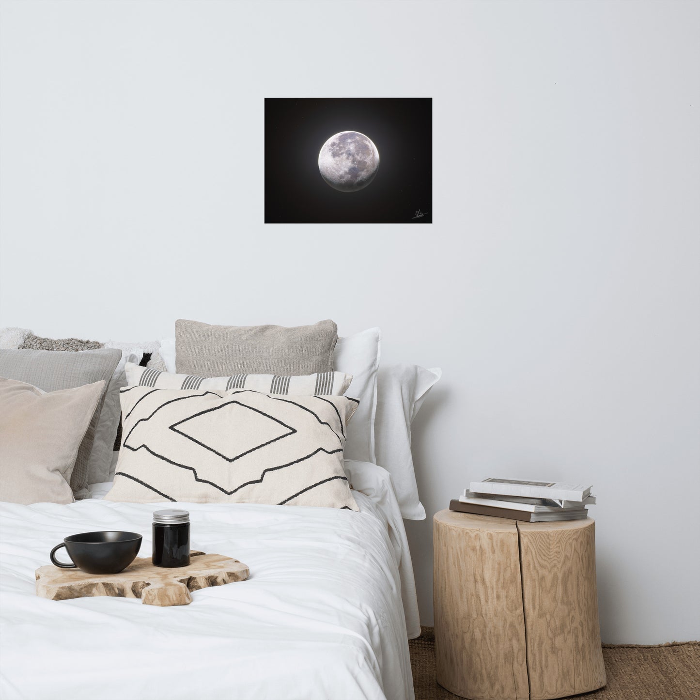 The Moon to My Eyes (40x30 Inches Digital Download Digital File)