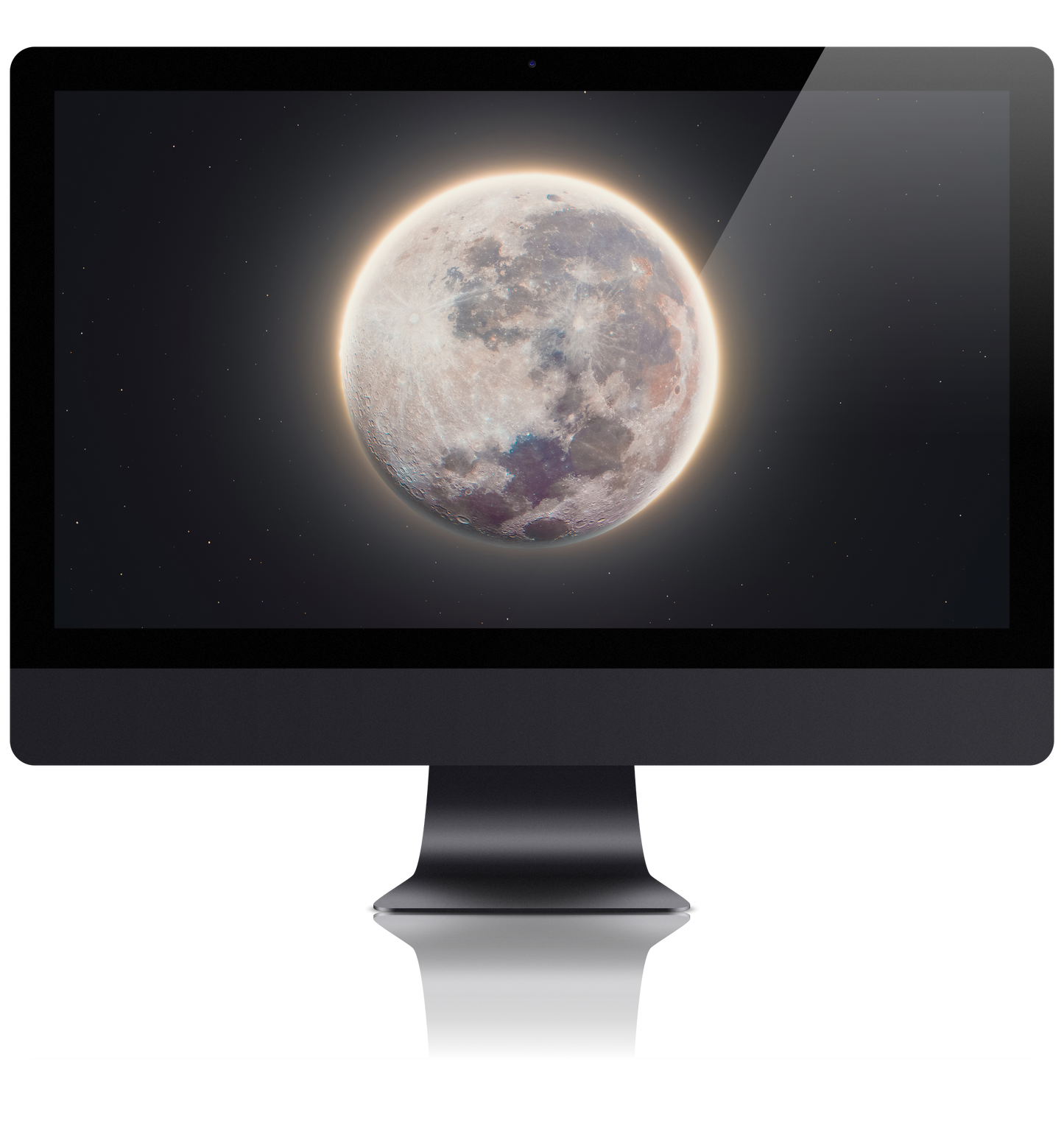 Waning Gibbous Moon (March 8th 2023) Wallpaper Bundle